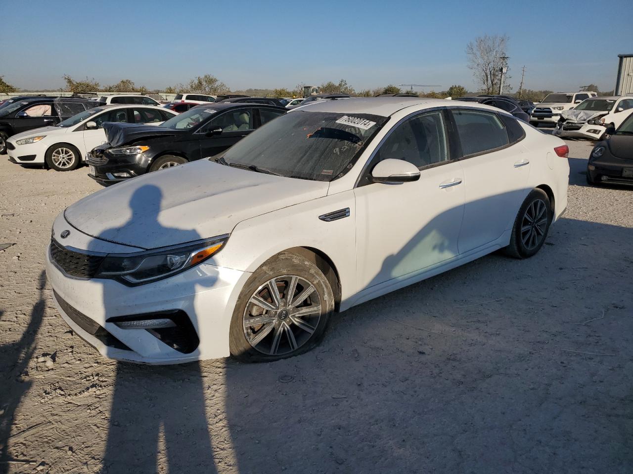 2019 Kia Optima Lx VIN: 5XXGT4L32KG370466 Lot: 76002014