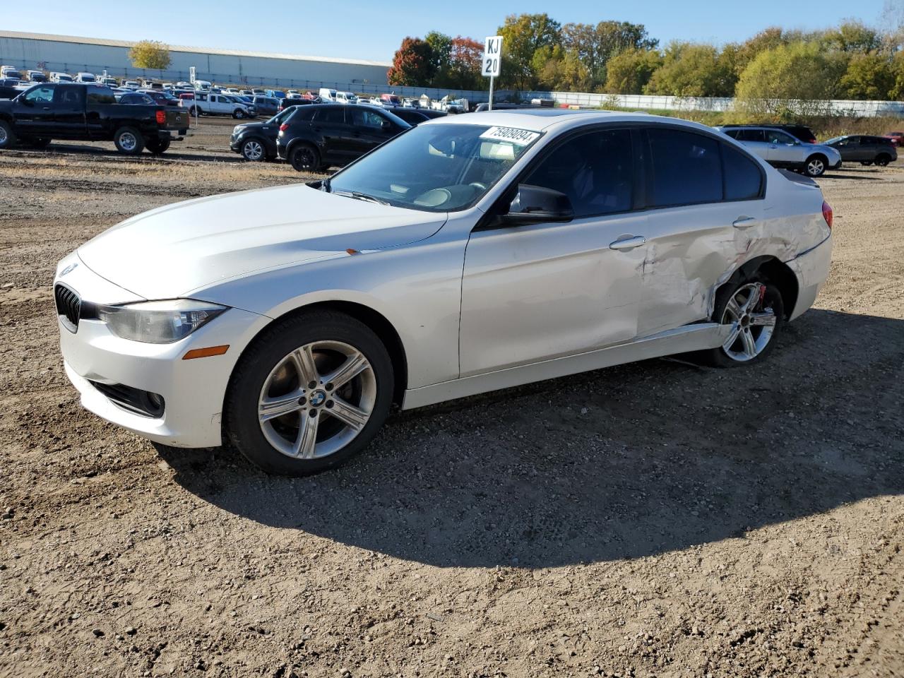 2013 BMW 328 Xi Sulev VIN: WBA3B5C54DF591719 Lot: 75909094