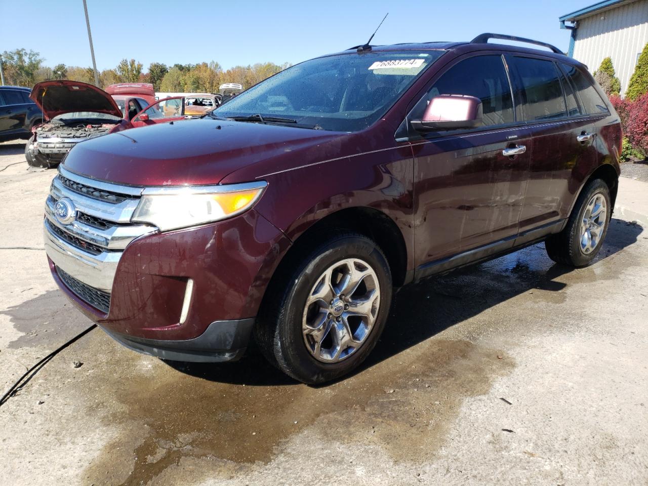 2011 Ford Edge Sel VIN: 2FMDK3JC7BBA26551 Lot: 76883774