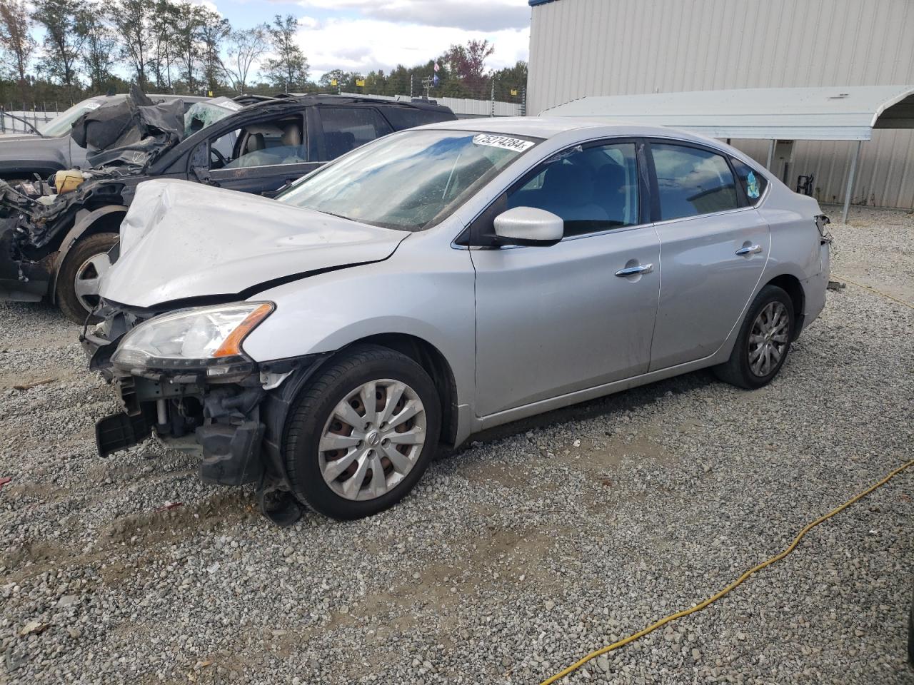 2013 Nissan Sentra S VIN: 3N1AB7APXDL681377 Lot: 75274284