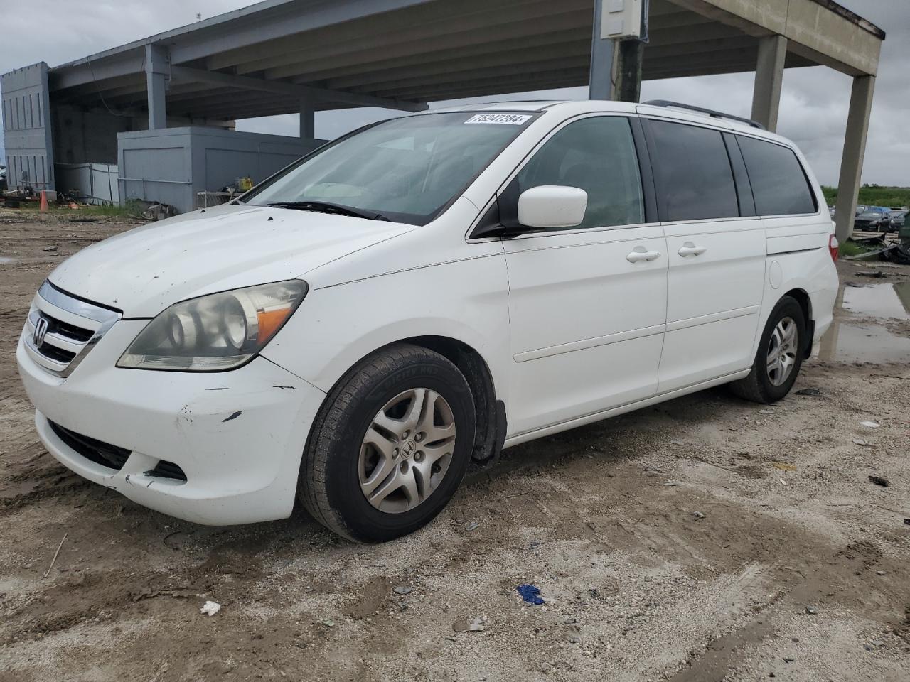 2007 Honda Odyssey Exl VIN: 5FNRL38717B437387 Lot: 75247284