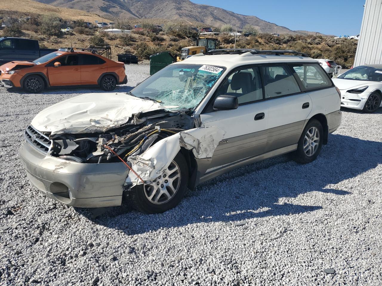 2002 Subaru Legacy Outback VIN: 4S3BH665X27615236 Lot: 76302584