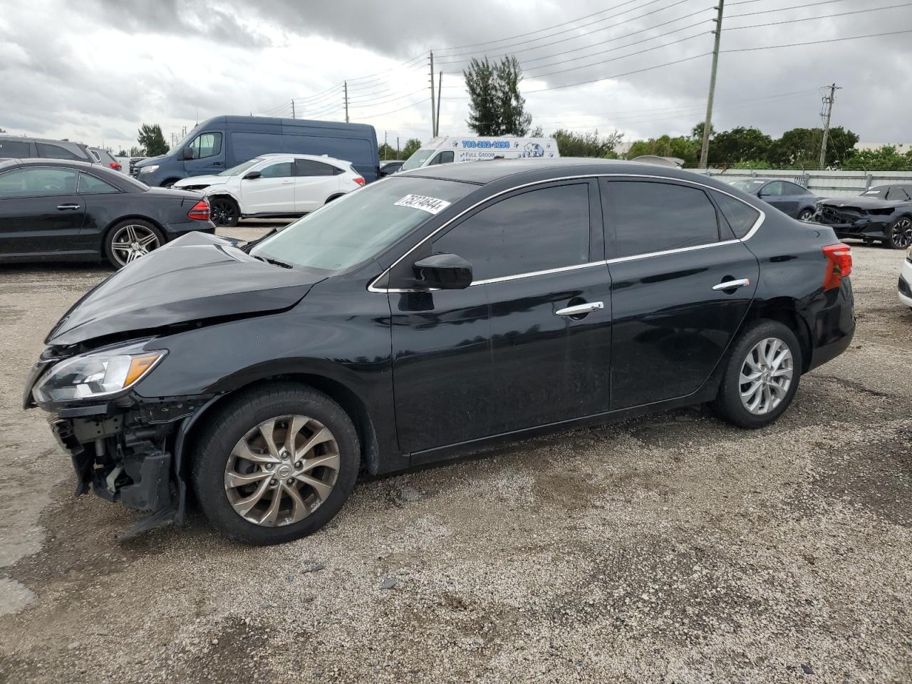 2019 Nissan Sentra S VIN: 3N1AB7AP7KY414519 Lot: 75274644