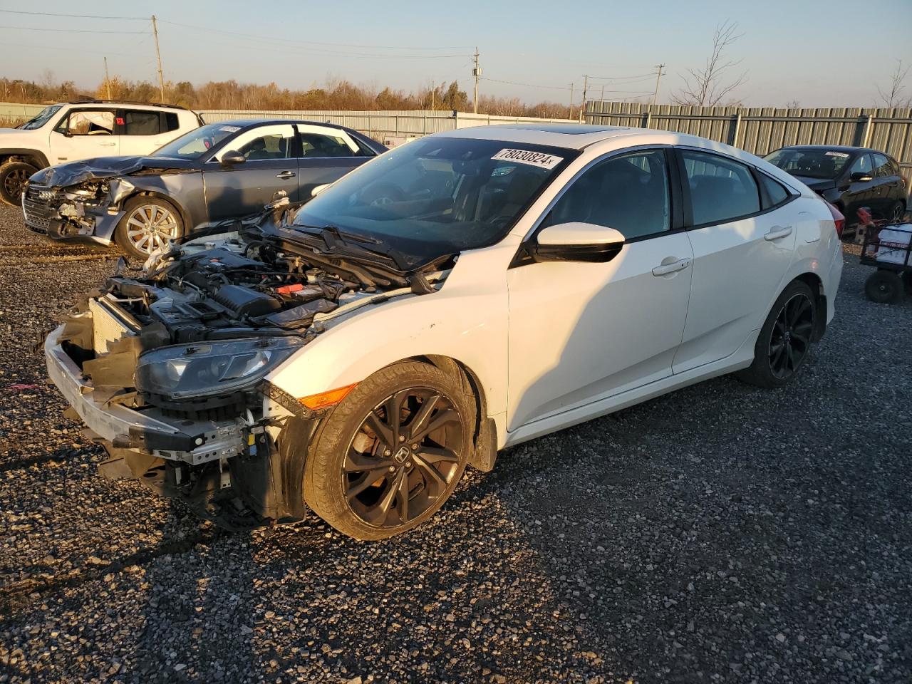 2019 Honda Civic Sport VIN: 2HGFC2F86KH018464 Lot: 78030824