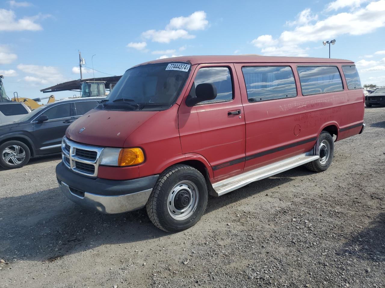 2002 Dodge Ram Wagon B3500 VIN: 2B5WB35Y72K119680 Lot: 77444374