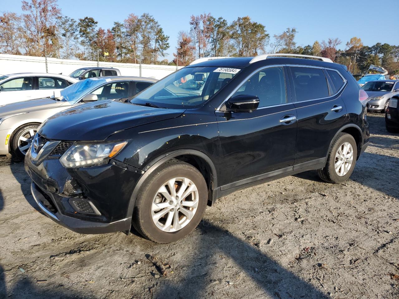 2014 Nissan Rogue S VIN: 5N1AT2MT3EC870726 Lot: 78198584