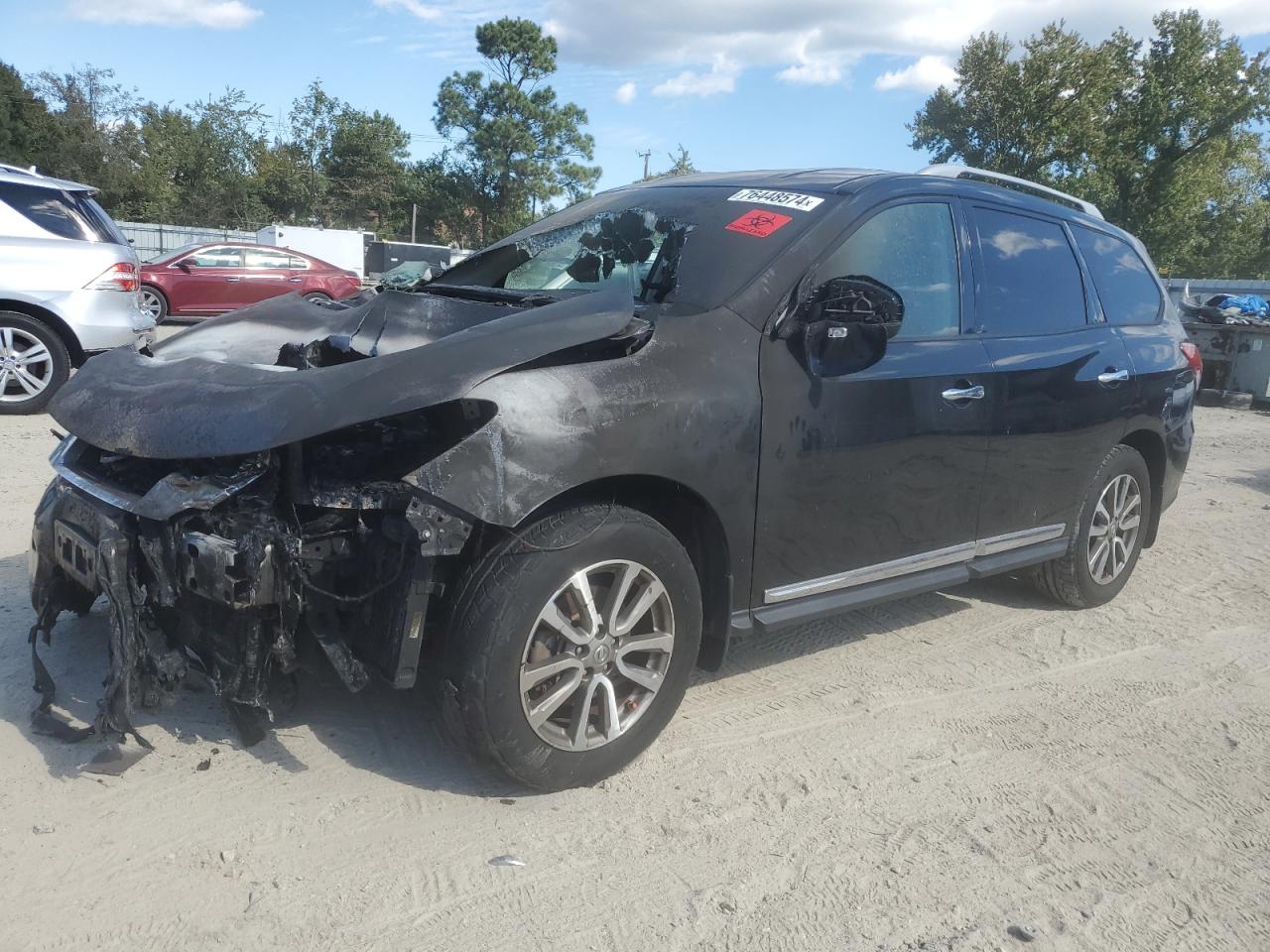 2014 Nissan Pathfinder S VIN: 5N1AR2MM5EC656800 Lot: 76448574