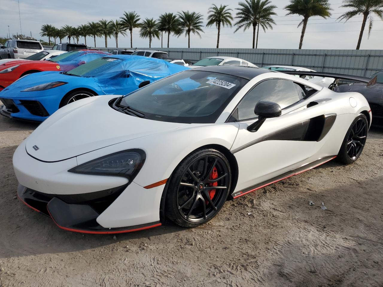 2017 Mclaren Automotive 570S VIN: SBM13DAA8HW001701 Lot: 74225204