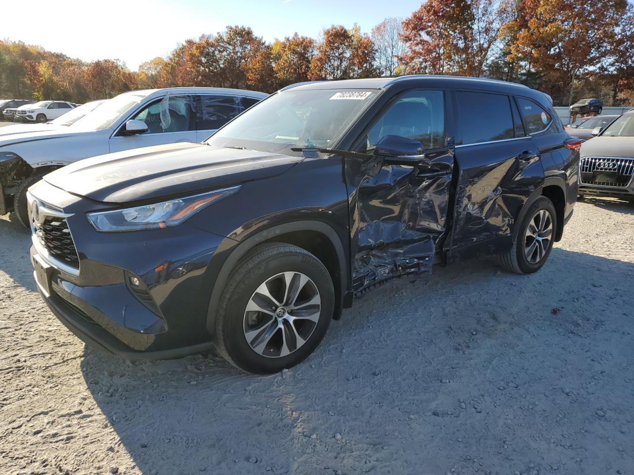 2020 Toyota Highlander Xle VIN: 5TDHZRBH7LS012017 Lot: 78238784