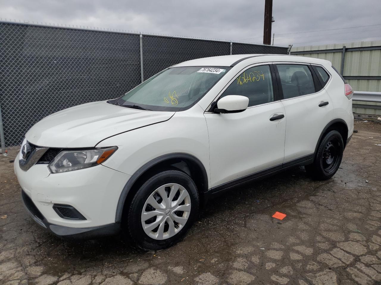 2016 Nissan Rogue S VIN: KNMAT2MV5GP646231 Lot: 76764234