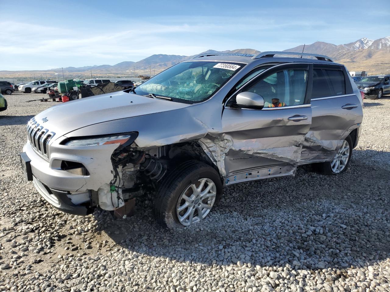 2018 Jeep Cherokee Latitude Plus VIN: 1C4PJMLXXJD530627 Lot: 77358584