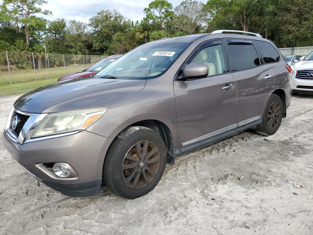 2014 Nissan Pathfinder S VIN: 5N1AR2MN6EC723820 Lot: 77555874