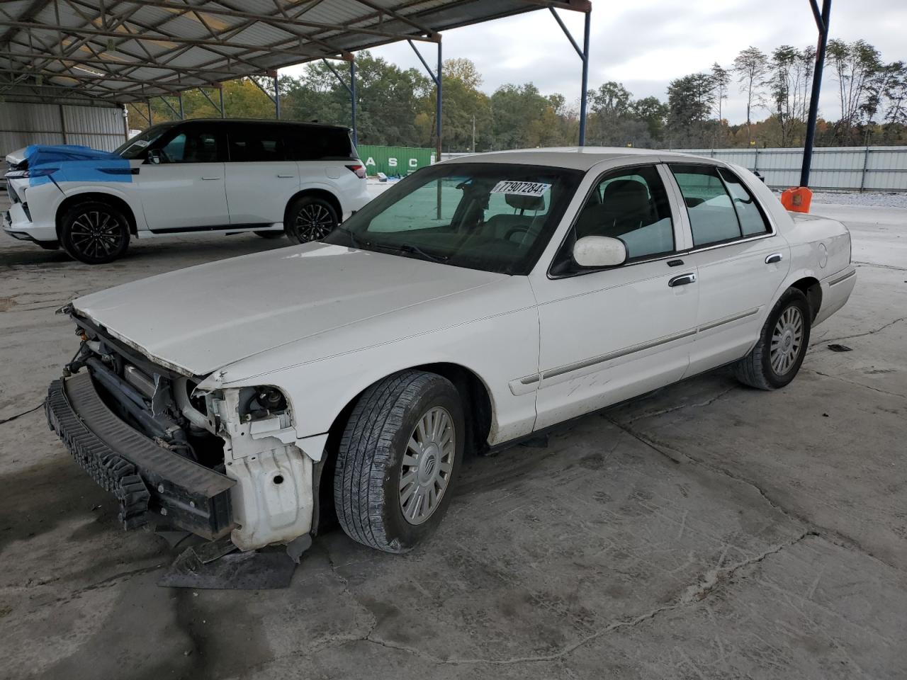 2008 Mercury Grand Marquis Ls VIN: 2MEHM75VX8X615462 Lot: 77907284