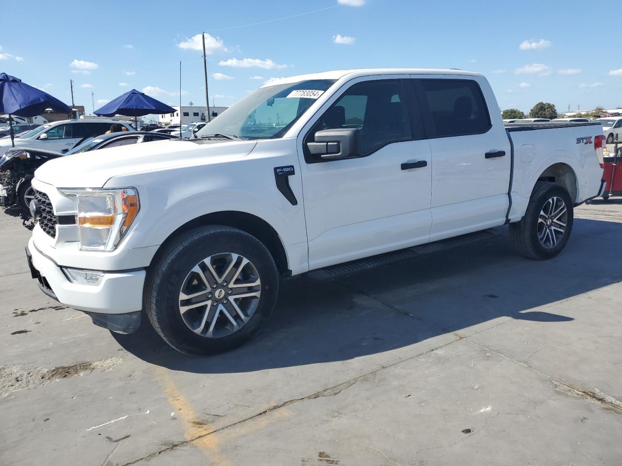 2021 Ford F150 Supercrew VIN: 1FTEW1C89MKE55077 Lot: 77783054