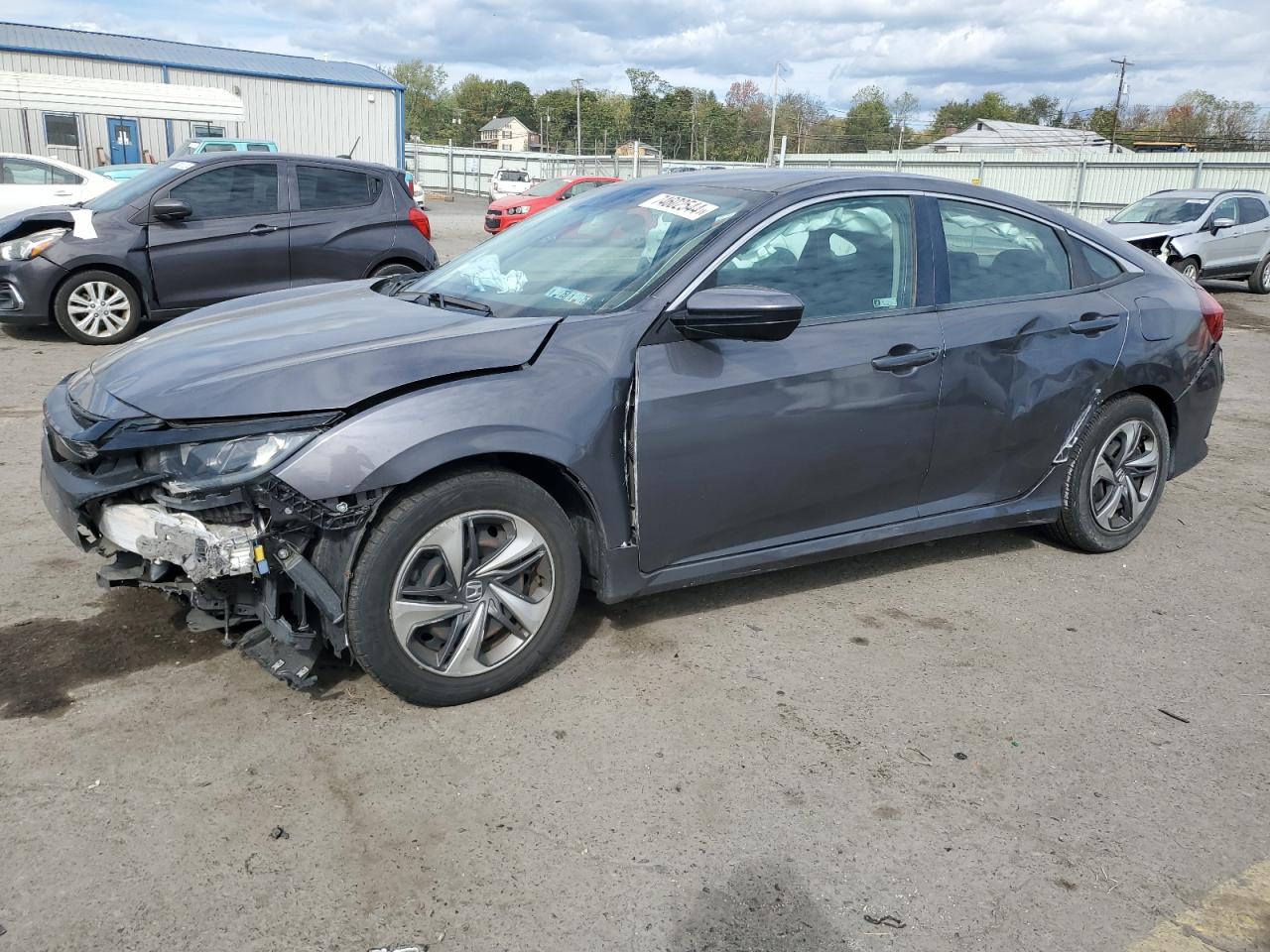 2019 Honda Civic Lx VIN: 2HGFC2F68KH606557 Lot: 74602544