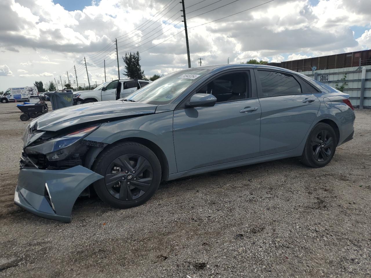 2022 Hyundai Elantra Sel VIN: KMHLM4AG5NU327283 Lot: 74945354