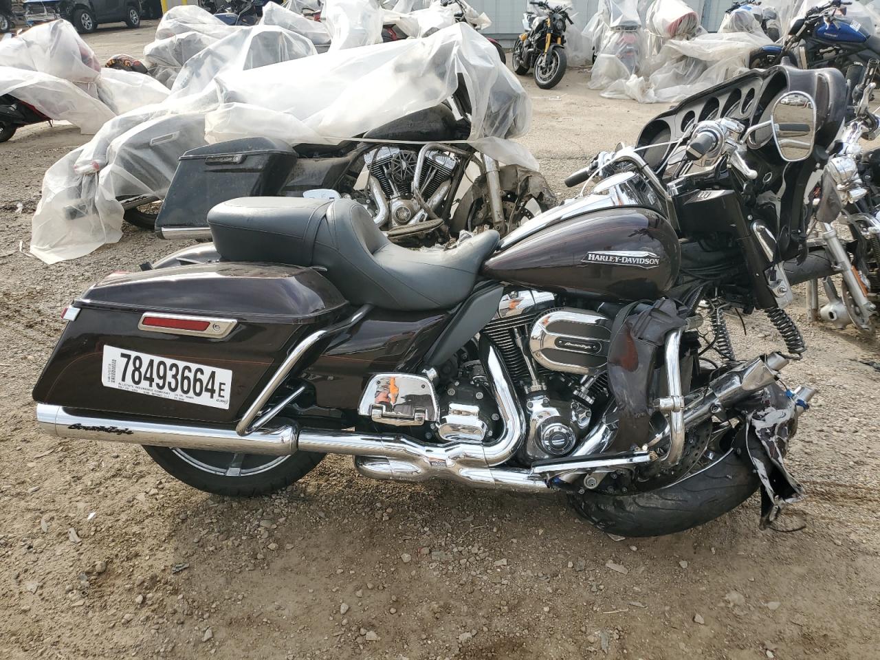 2014 Harley-Davidson Flhtcu Ultra Classic Electra Glide VIN: 1HD1FCM12EB693493 Lot: 78493664