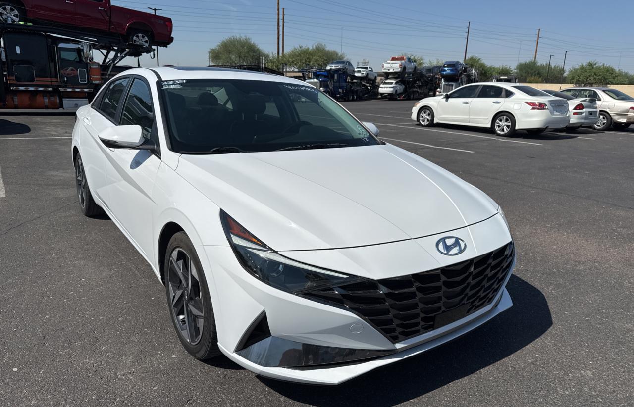 2021 Hyundai Elantra Limited VIN: KMHLN4AJ7MU004697 Lot: 76098574