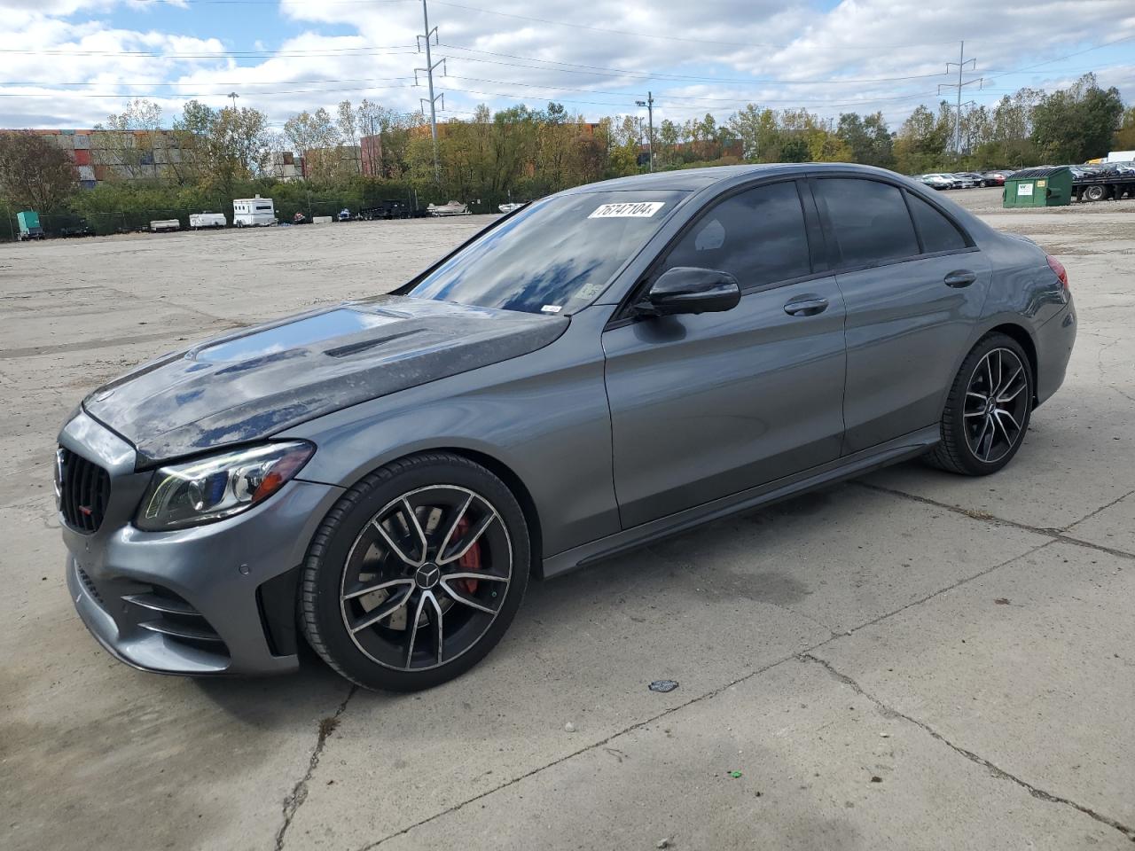 2020 Mercedes-Benz C 43 Amg VIN: W1KWF6EB7LR570329 Lot: 76747104