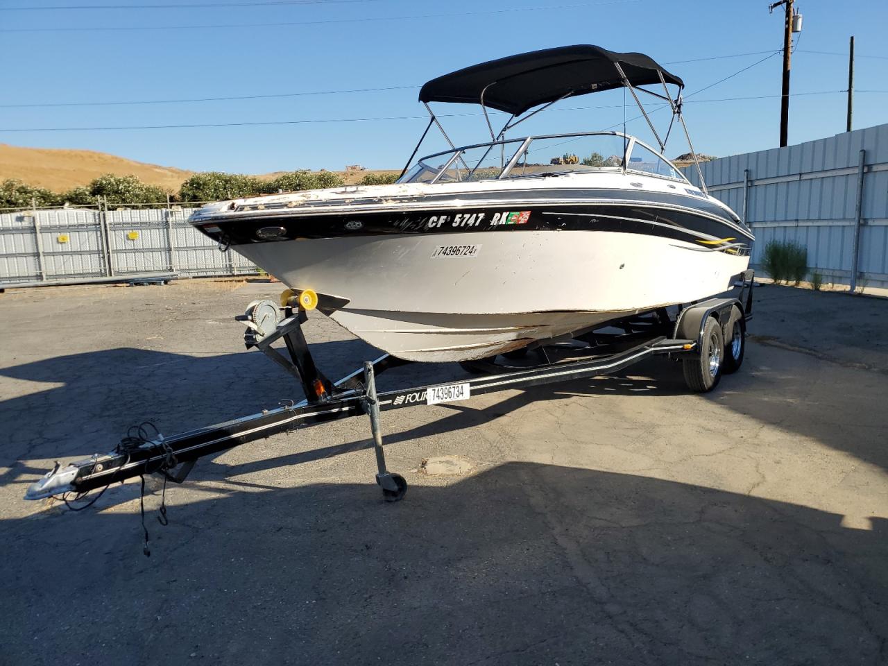 2006 Four Boat VIN: GFNMA187J506 Lot: 74396724