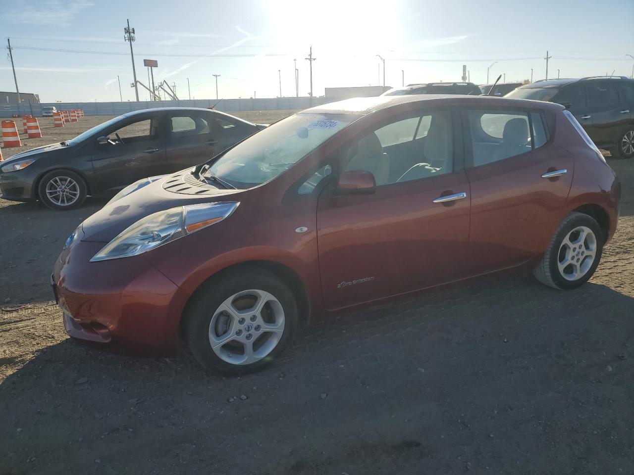 2012 Nissan Leaf Sv VIN: JN1AZ0CP1CT025563 Lot: 76315734