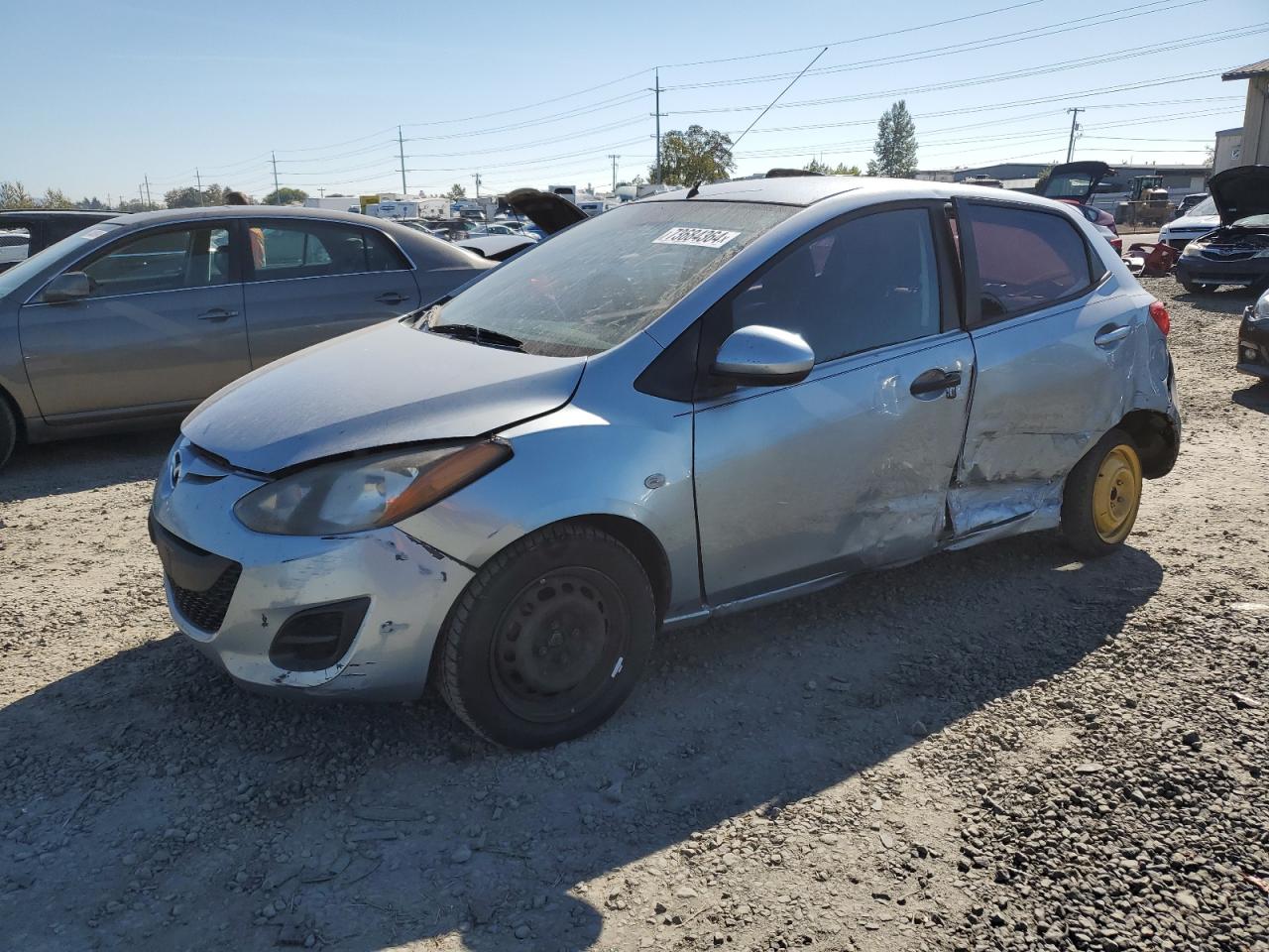 2013 Mazda Mazda2 VIN: JM1DE1KY8D0167627 Lot: 73684364