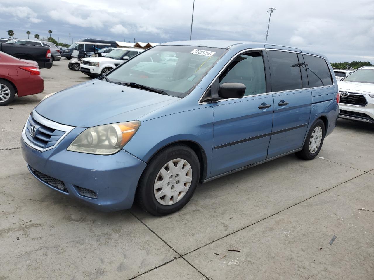 2010 Honda Odyssey Lx VIN: 5FNRL3H25AB035349 Lot: 73982854