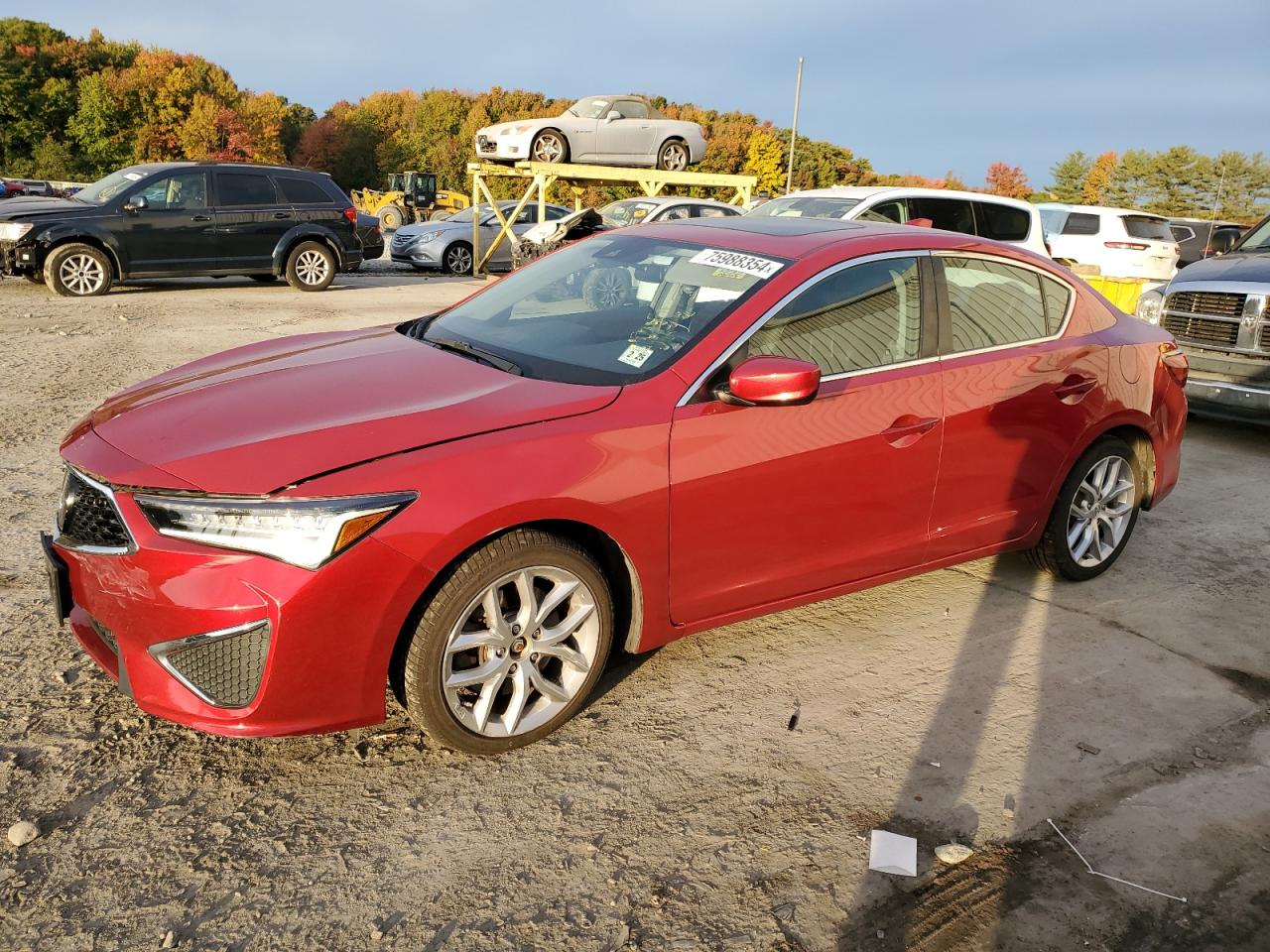 2020 Acura Ilx VIN: 19UDE2F35LA007140 Lot: 75988354