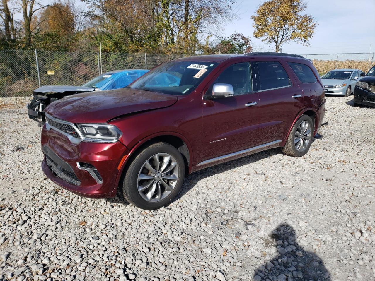 2022 Dodge Durango Citadel VIN: 1C4RDJEG7NC134758 Lot: 77449934