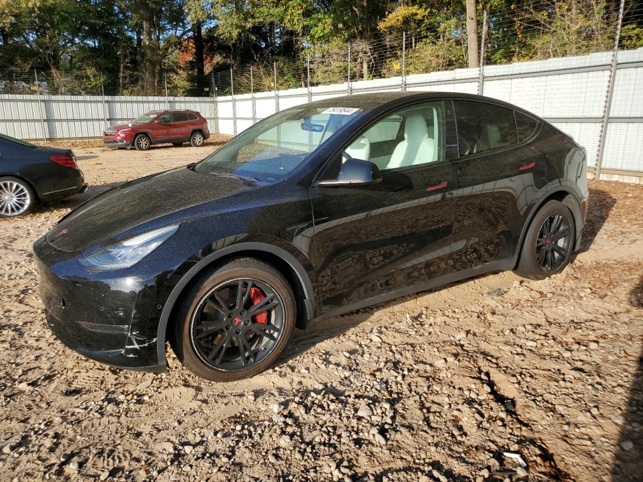 2021 Tesla Model Y VIN: 5YJYGDEE1MF203108 Lot: 75419544