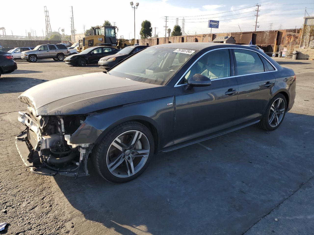 2017 Audi A4 Premium Plus VIN: WAULNAF44HN044030 Lot: 75765784