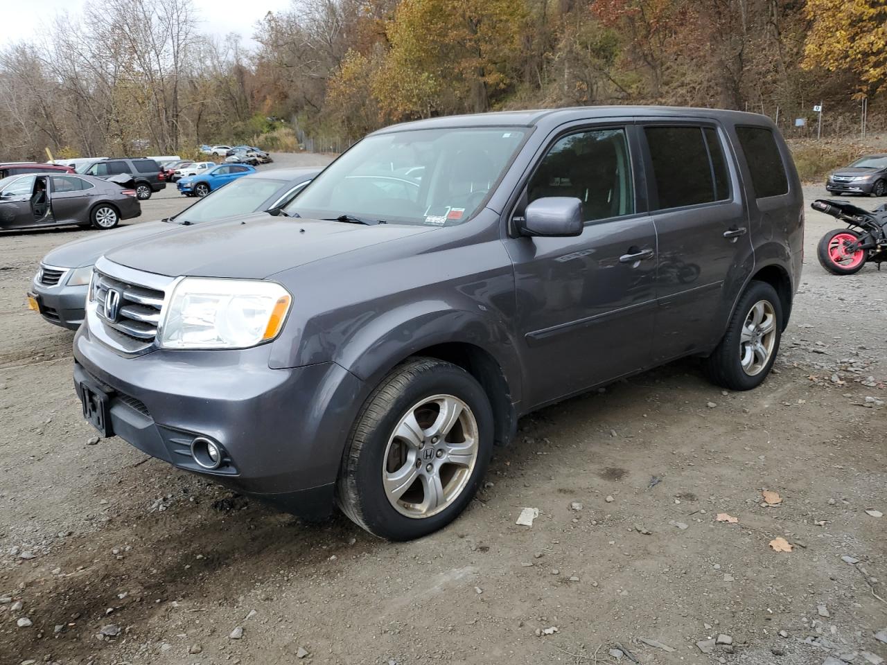 2014 Honda Pilot Exln VIN: 5FNYF4H79EB012599 Lot: 78497474