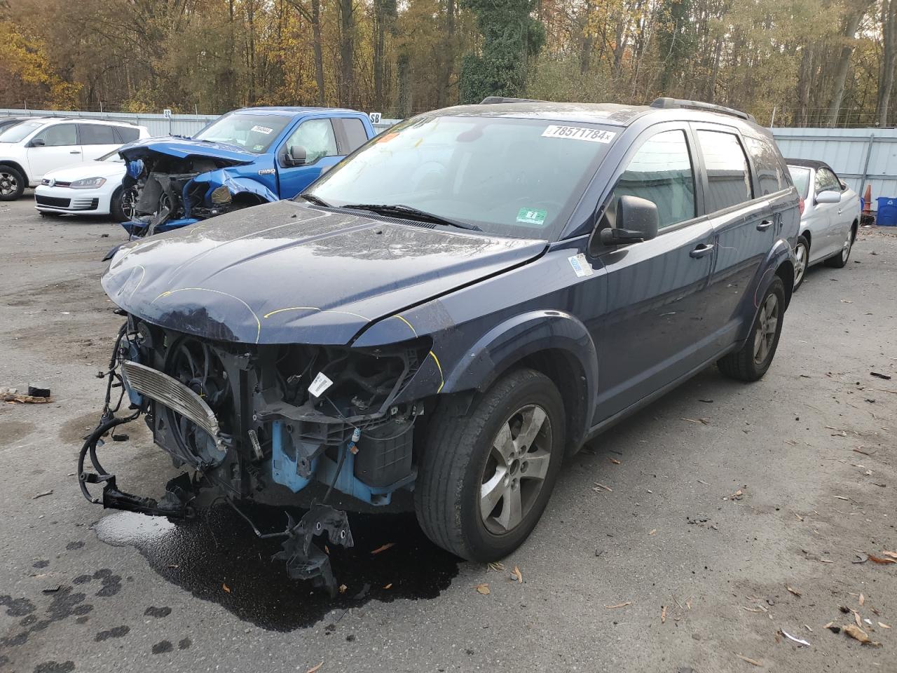 2018 Dodge Journey Se VIN: 3C4PDDAG0JT450645 Lot: 78571784