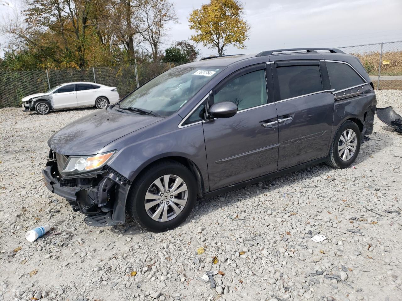 2015 Honda Odyssey Exl VIN: 5FNRL5H60FB093827 Lot: 77641284