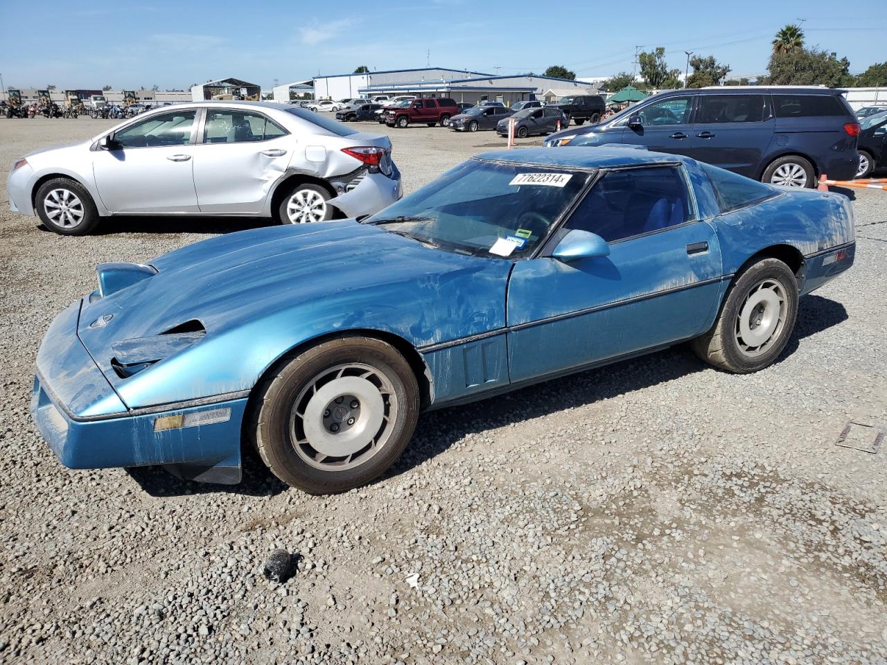 1987 Chevrolet Corvette VIN: 1G1YY2188H5104027 Lot: 77622314