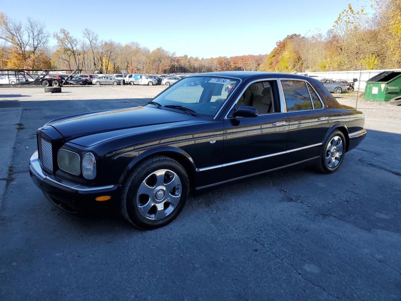 2001 Bentley Arnage VIN: SCBLC31E21CX05644 Lot: 77706154