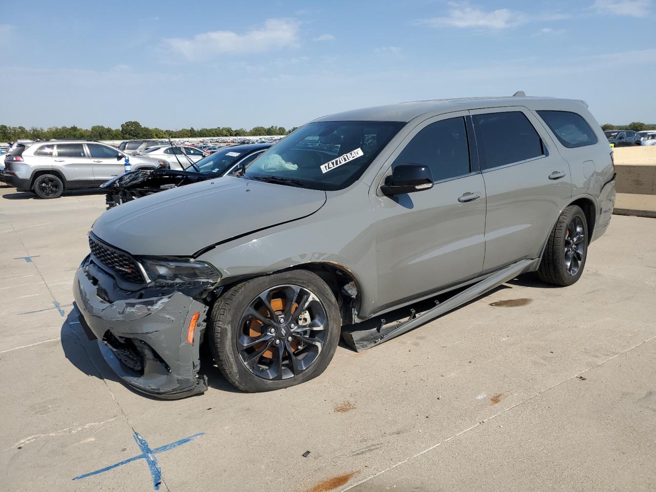 2021 Dodge Durango Gt VIN: 1C4RDHDG3MC761157 Lot: 74770184