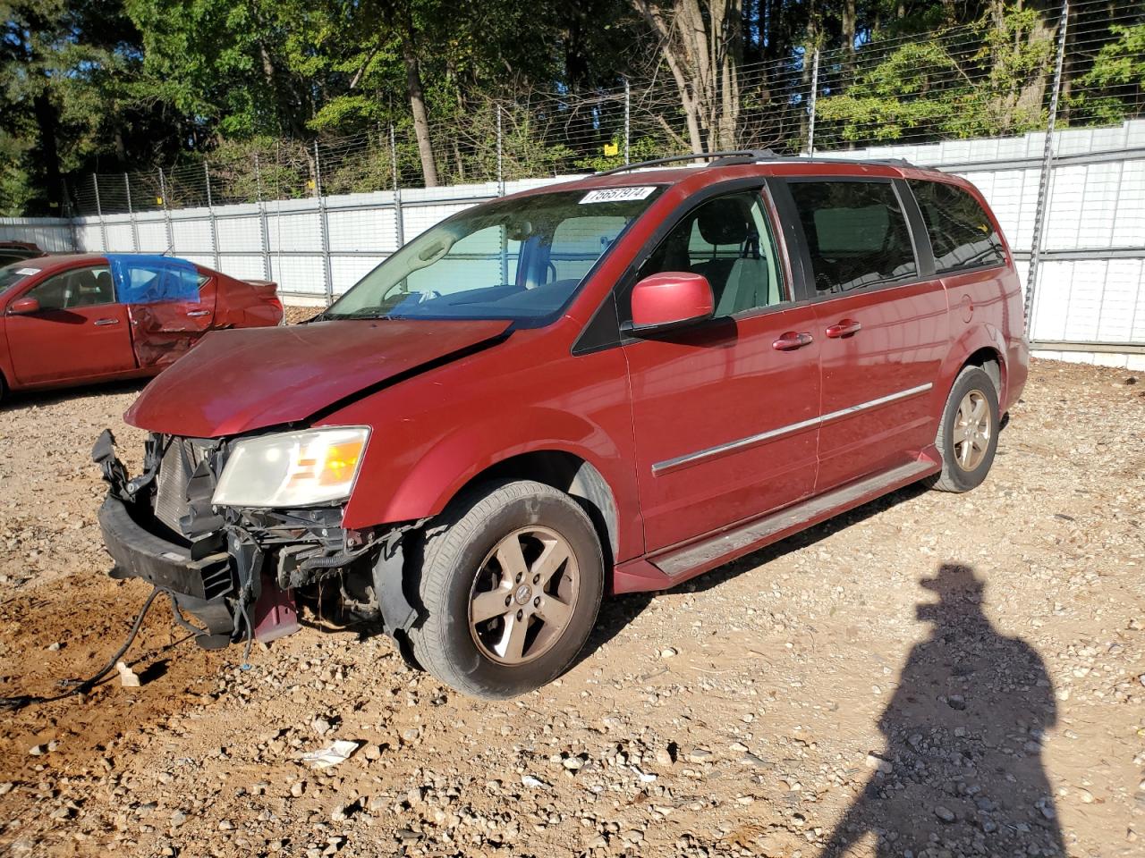 2008 Dodge Grand Caravan Sxt VIN: 2D8HN54P18R102595 Lot: 75657974