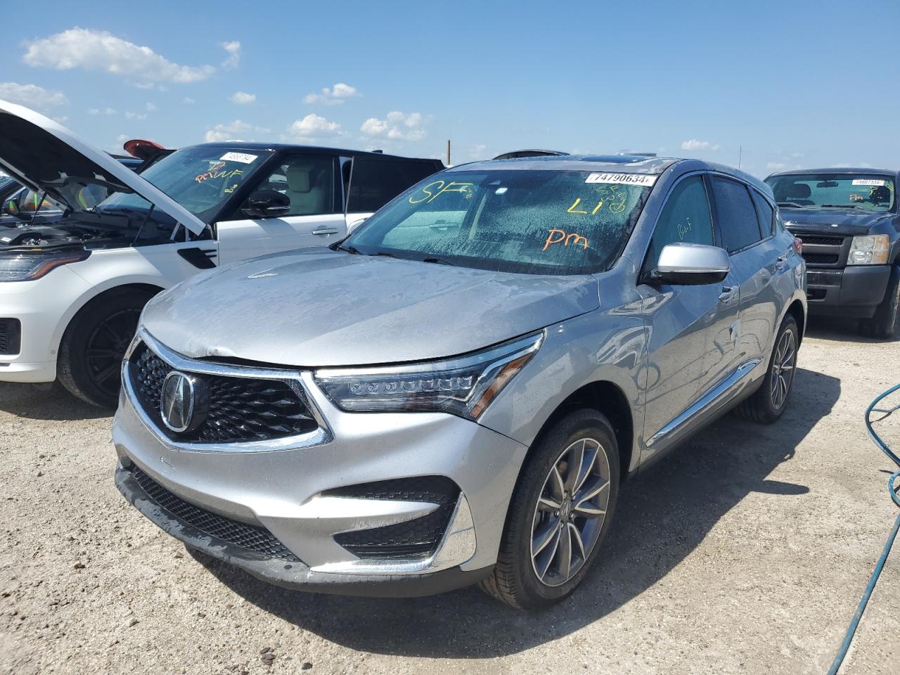 2020 Acura Rdx Technology VIN: 5J8TC1H57LL020910 Lot: 74790634