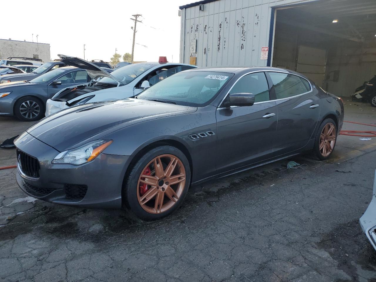 2016 Maserati Quattroporte S VIN: ZAM56RPA3G1188603 Lot: 74279414