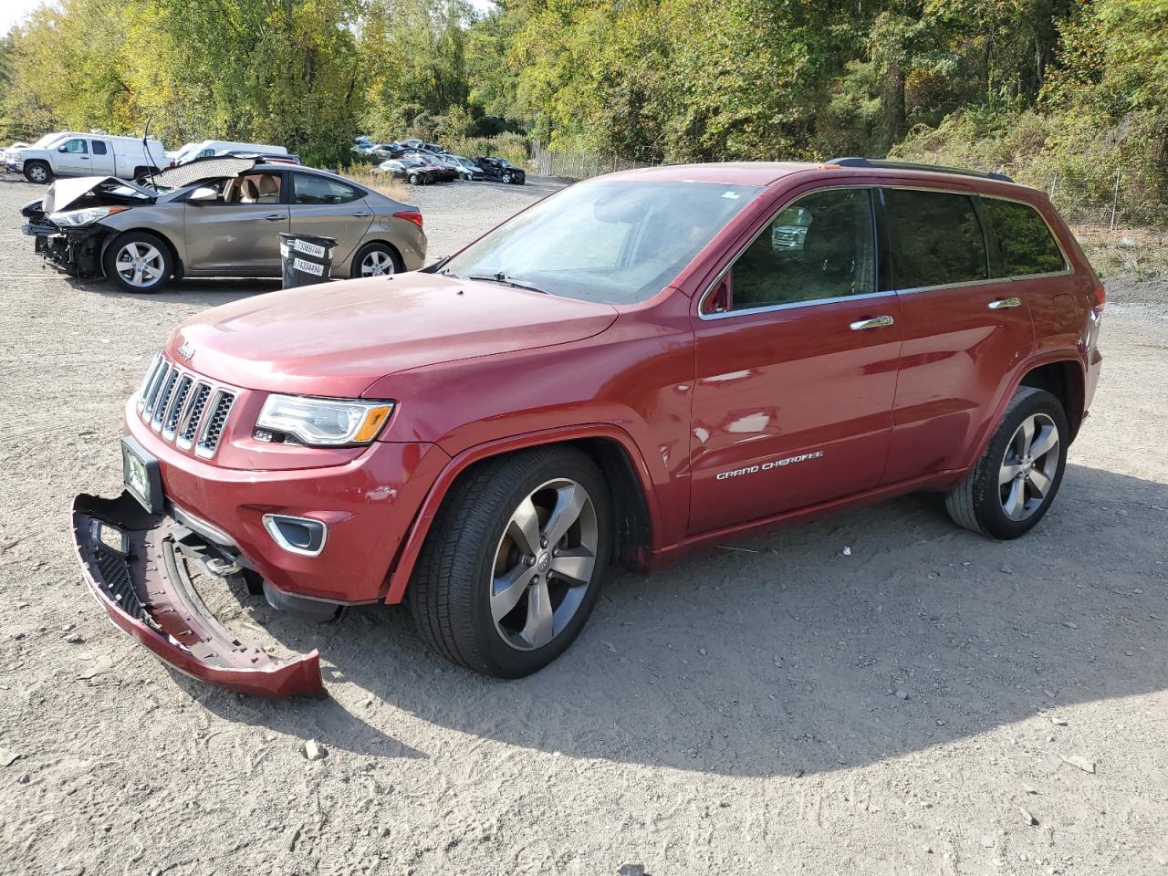 2014 Jeep Grand Cherokee Overland VIN: 1C4RJFCG5EC179366 Lot: 73682224