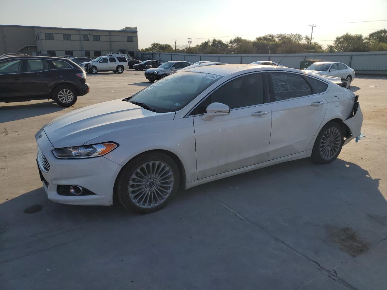 2016 Ford Fusion Titanium VIN: 3FA6P0K93GR125396 Lot: 75309454