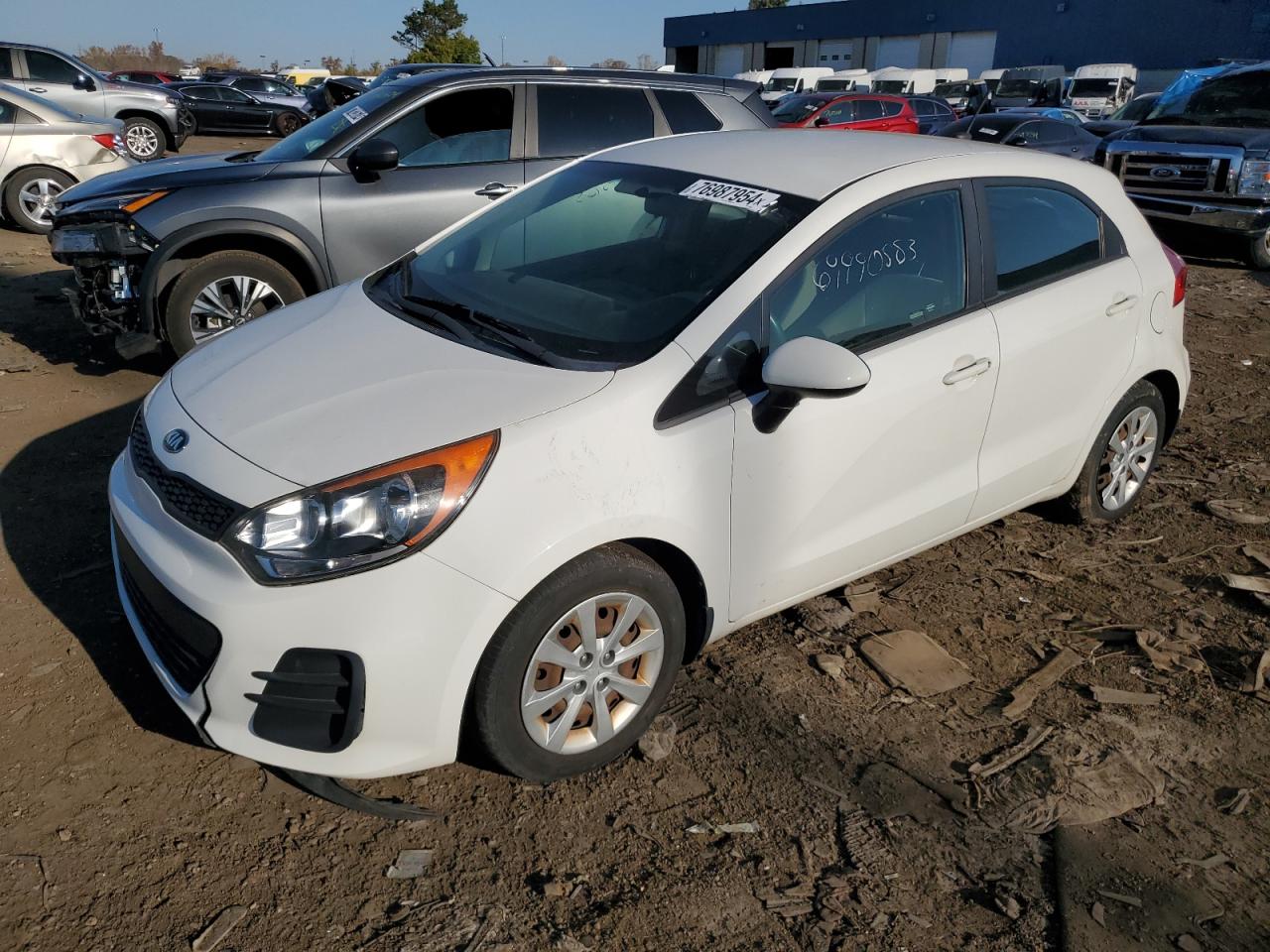 2016 Kia Rio Lx VIN: KNADM5A3XG6633430 Lot: 76987954