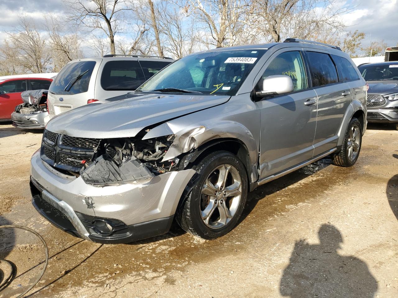 2016 Dodge Journey Crossroad VIN: 3C4PDCGB6GT169240 Lot: 75394083