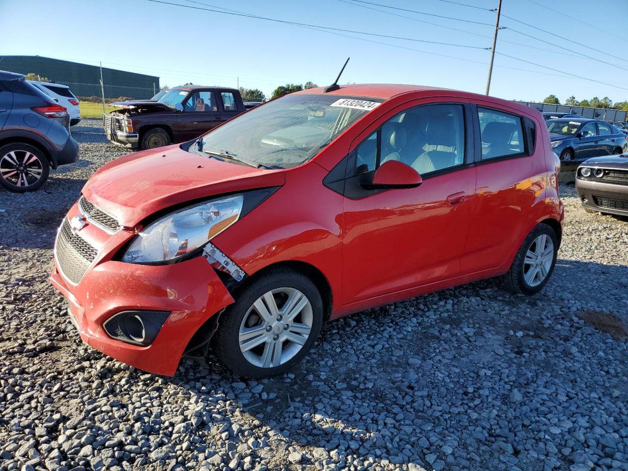 2014 Chevrolet Spark Ls VIN: KL8CB6S94EC452330 Lot: 81320424