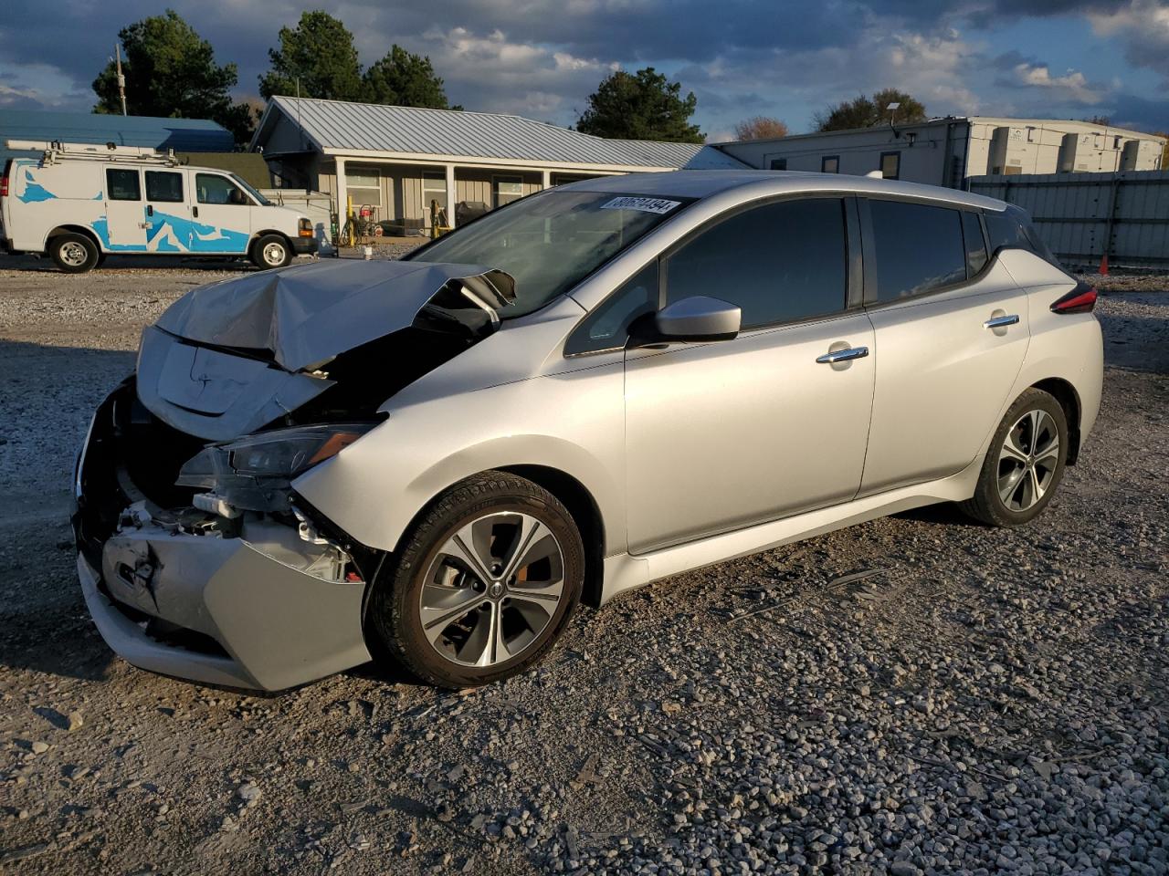 2021 Nissan Leaf Sv Plus VIN: 1N4BZ1CV9MC553672 Lot: 80624494