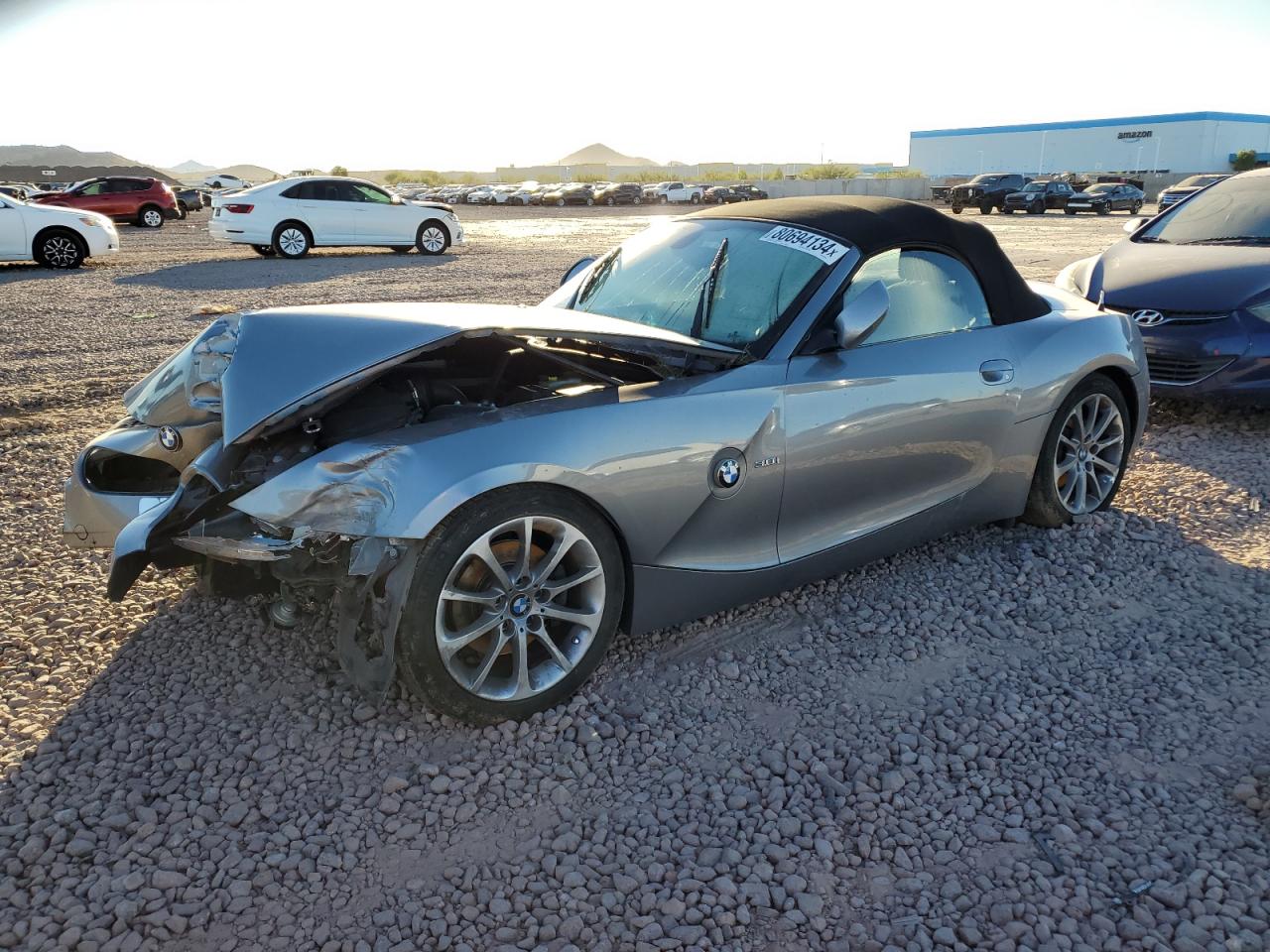 2007 BMW Z4 3.0 VIN: 4USBU33517LW73274 Lot: 80694134