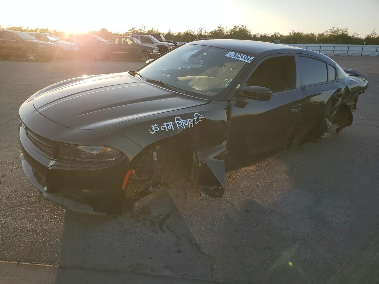 2023 Dodge Charger Sxt VIN: 2C3CDXBG9PH551574 Lot: 79823434