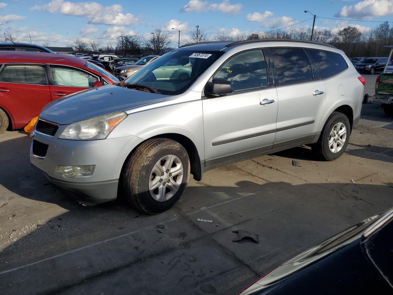 2012 Chevrolet Traverse Ls VIN: 1GNKREEDXCJ227449 Lot: 74967074