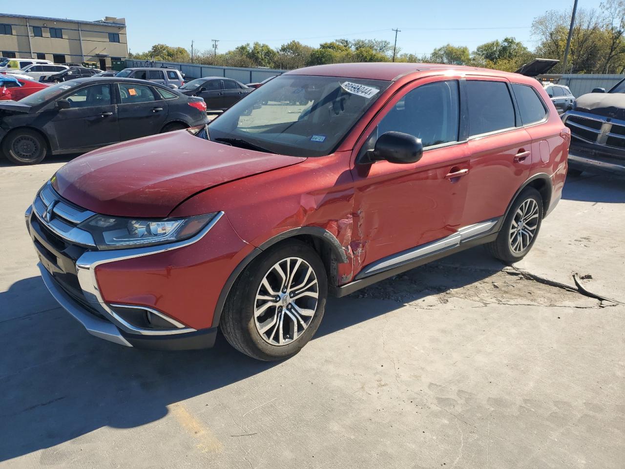 2016 Mitsubishi Outlander Es VIN: JA4AD2A39GZ000169 Lot: 80593044